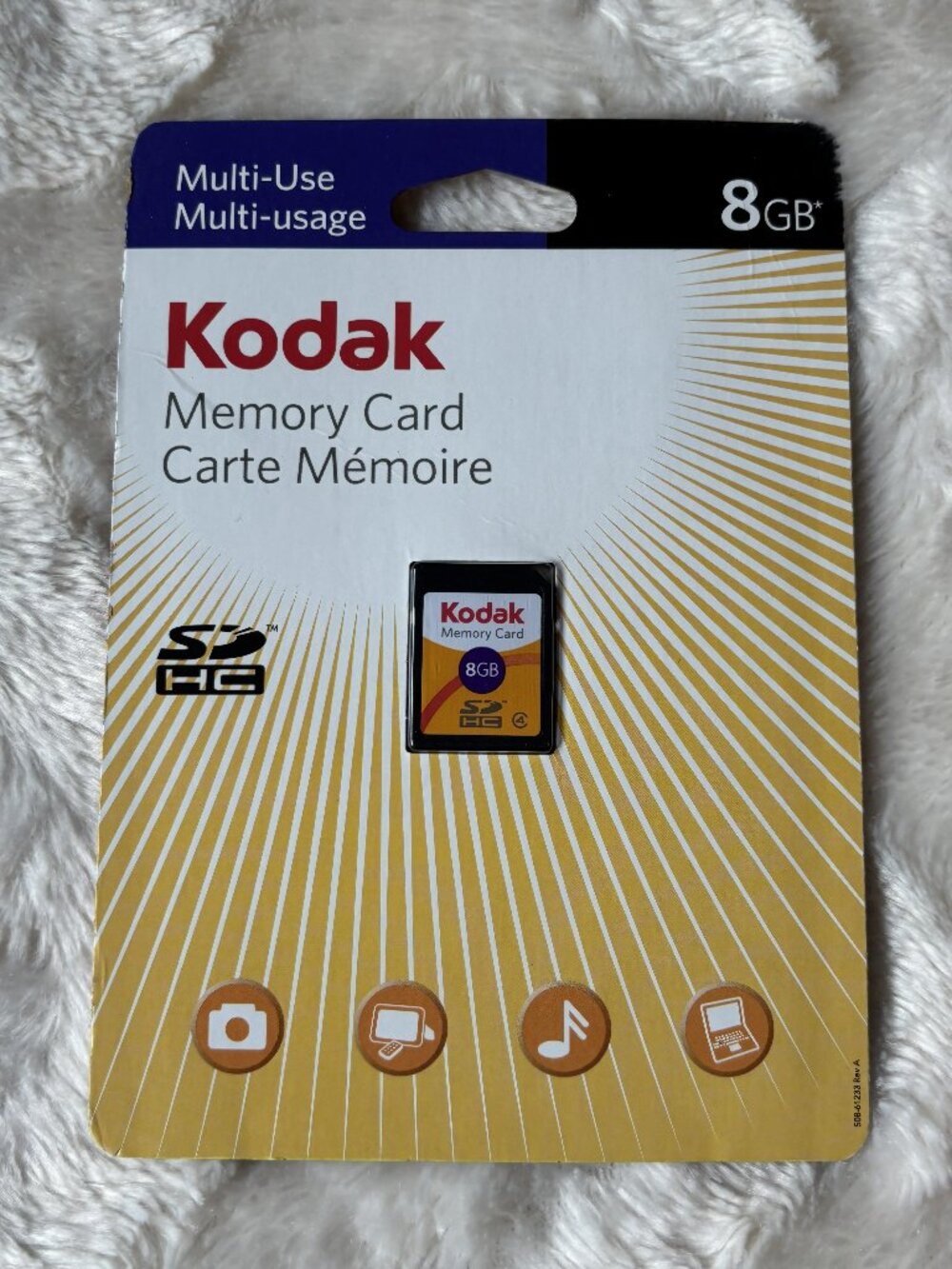 Kodak 8GB SDHC Memory Card Digital Assurance Multi-Use NIP Sealed